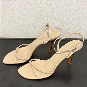 Kenneth Cole Women's Beige Strappy Heels